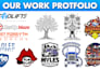 logo vector redraw, vectorize image in adobe illustrator
